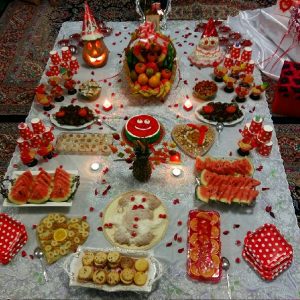 سفره شب یلدا