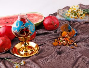 دکور میز شب یلدا