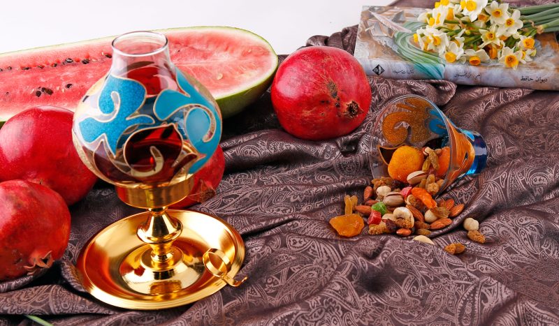 دکور میز شب یلدا