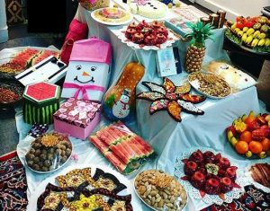 میز شب یلدا