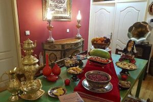تزیین آجیل شب یلدا