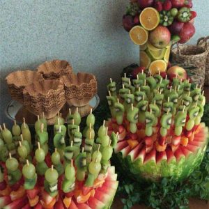 تزیین هندوانه شب یلدا