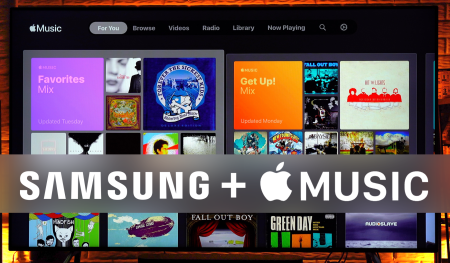 قابلیت اپل موزیک در تلویزیون های هوشمند سامسونگ