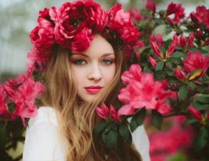 ژست عکاسی در بهار