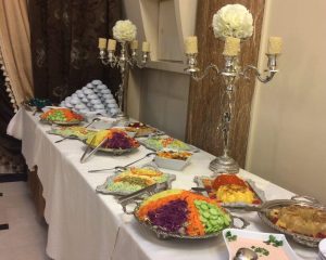 چیدمان میز برای مجالس و مهمانی