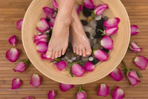 اسکراب خانگی برای پا