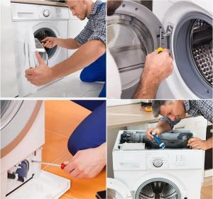 نشت آب از مشین لباسشویی