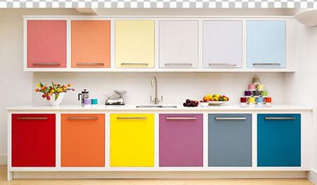 انتخاب رنگ کابینت آشپزخانه
