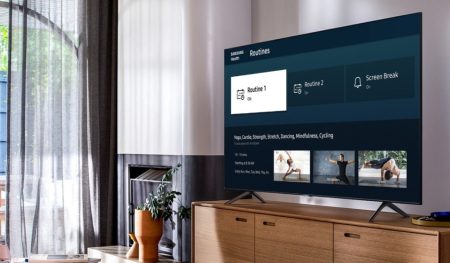 برنامه Samsung Health برای تلویزیون‌های هوشمند