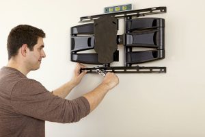آموزش نصب تلویزیون بر روی دیوار