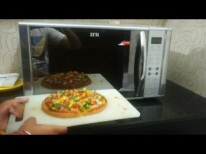  پخت پیتزا در مایکروفر