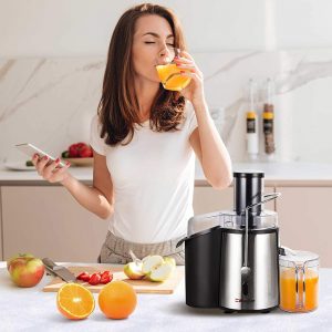 علت لرزش آبمیوه گیری حین کار 