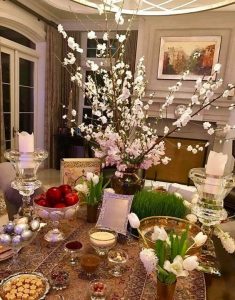  ایده ها برای چیدمان سفره هفت سین