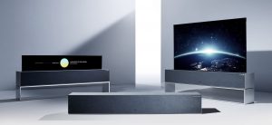 تلویزیون رول شونده OLED ال جی