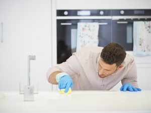 تمیز کردن کابینت ام دی اف