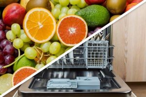 شستن میوه در ماشین ظرفشویی 
