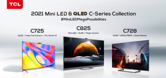 تلویزیون C825 Mini-LED تی سی ال در آستانه ورود به بازار
