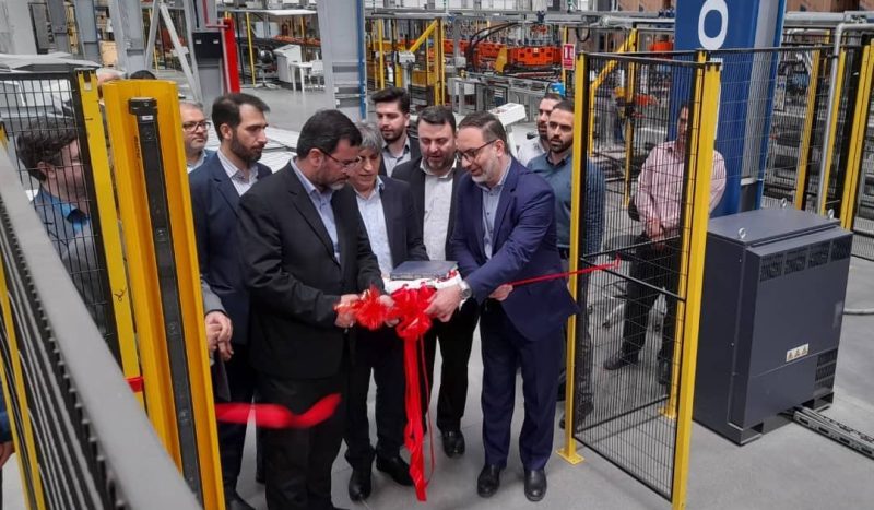 افتتاح مدرن‌ترین خط تولید یخچال فریزر ایکس ویژن با تکنولوژی ایتالیایی
