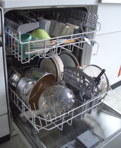 علت نچرخیدن آبپاش ماشین ظرفشویی