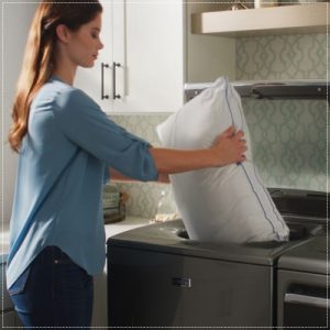 روش شستن بالش در ماشین لباسشویی