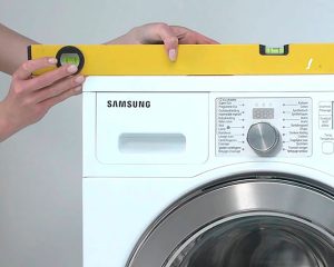 آموزش تراز کردن ماشین لباسشویی