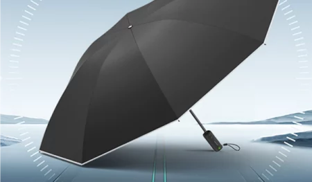 چتر هوشمند Risetime مناسب برای روزهای بارانی و آفتابی