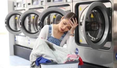 علت تمیز نشستن ماشین لباسشویی