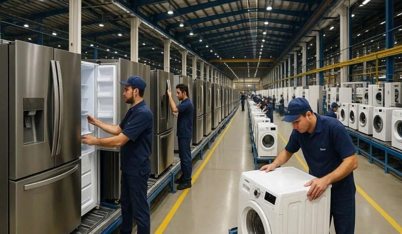 افزایش اشتغال با توسعه صنعت لوازم خانگی