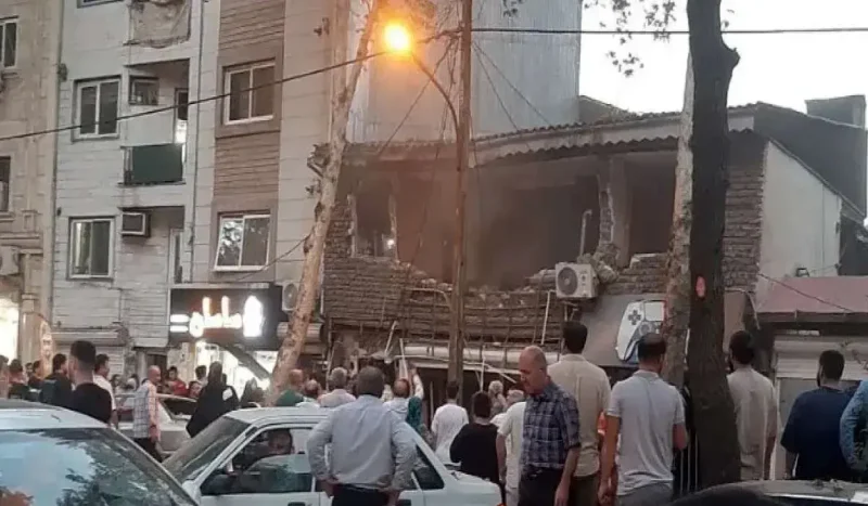 نشت گاز از مغازه طلافروشی